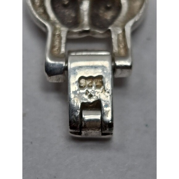 Vintage Gruen 925 Sterling Silver Heart Bracelet Quartz Watch Womens New Battery - Picture 11 of 11